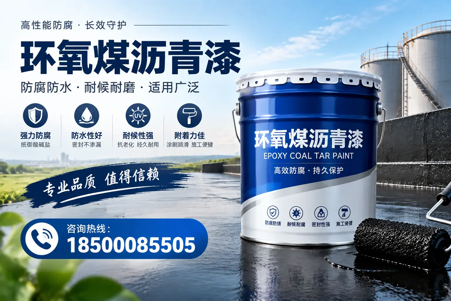环氧煤沥青漆与油漆的区别，新星消费者最关心的问题