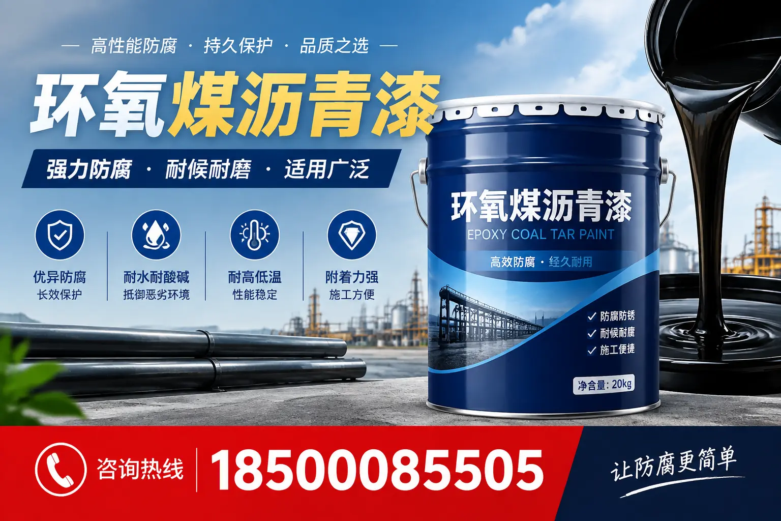 环氧煤沥青漆在不同气候条件下的表现分析，新星适用性